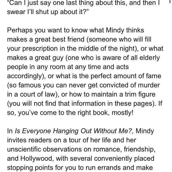 MINDY KAILING BOOK - Picture 3 of 6